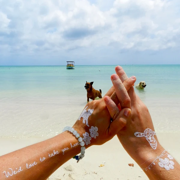 Temporary Tattoo Collection Donates 50% to Animal Rescue!