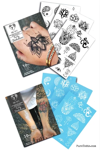 Emily Deechaleune Value Pack (Includes 2 Collections!) ~ Hand Drawn - Pure Tatts