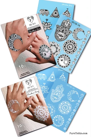 Christina Seng Value Pack (Includes 2 Collections!) ~ Hand Drawn - Pure Tatts